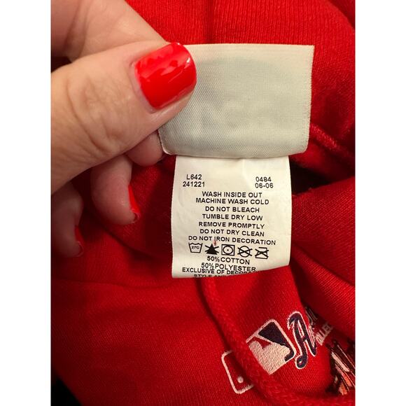 St. Louis Cardinals World Series 2006 Vintage hoodie made by Lee Sport - Picture 3 of 11